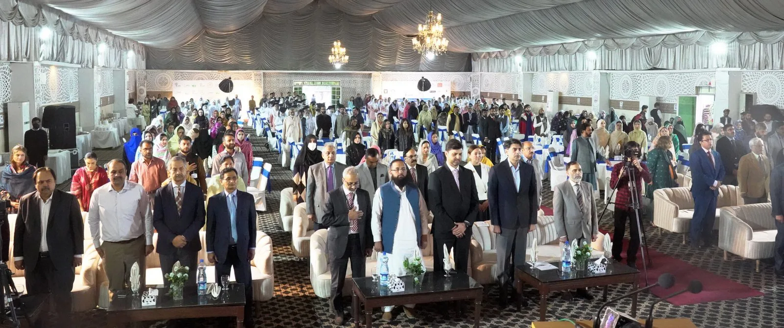 The stage at the GIHD Annual Day and Graduation Ceremony 2026 in Islamabad