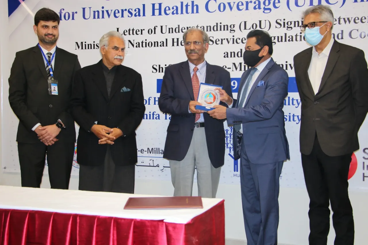 Delegates at the MoU signing and seminar on reimagining public health practice and research
