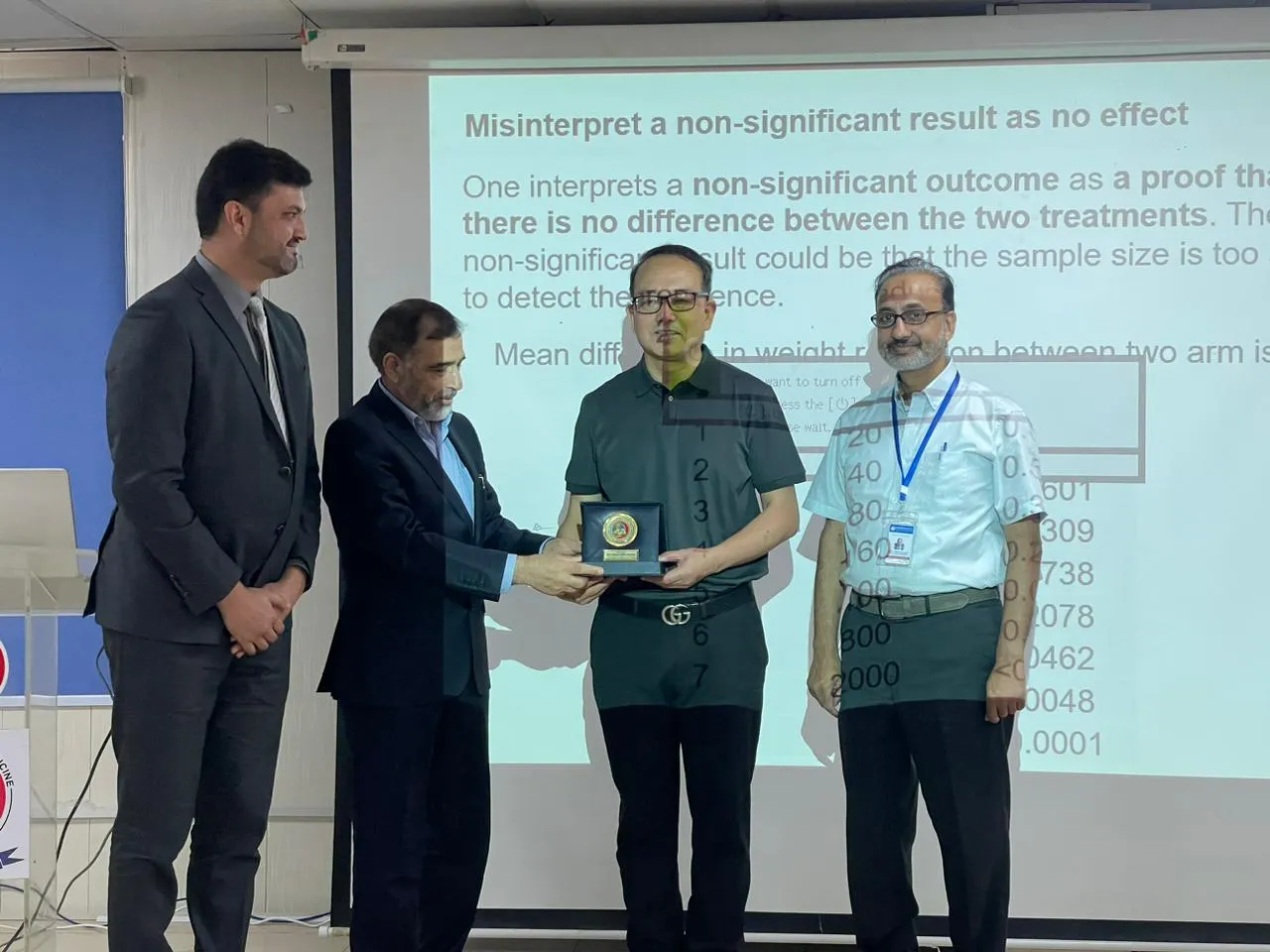Closing of the statistical insights session at GIHD-STMU