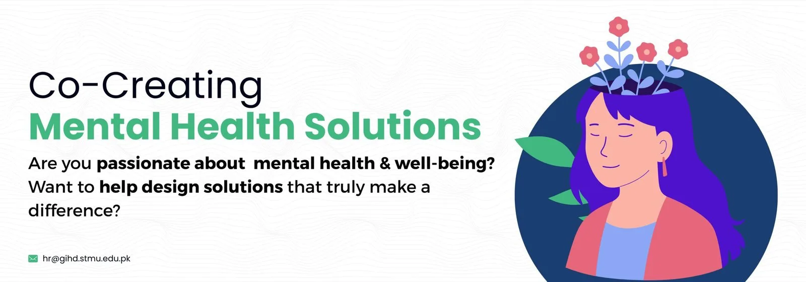 Co-creating mental health solutions — GIHD youth engagement invitation