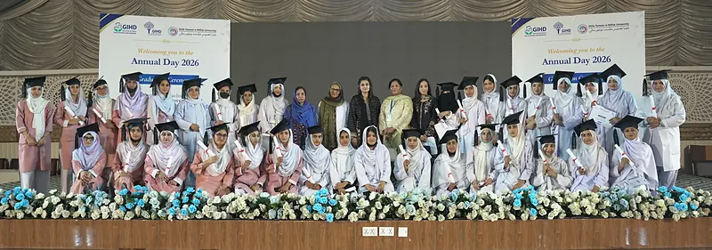 IPHNM graduates group photo at Annual Day 2026 ceremony