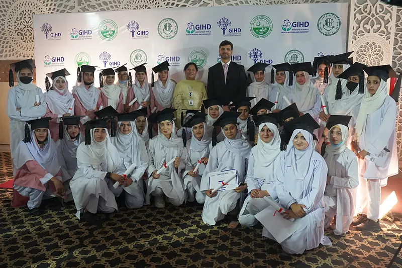 IPHNM LHV and CMW graduating class group photo, Annual Day 2026
